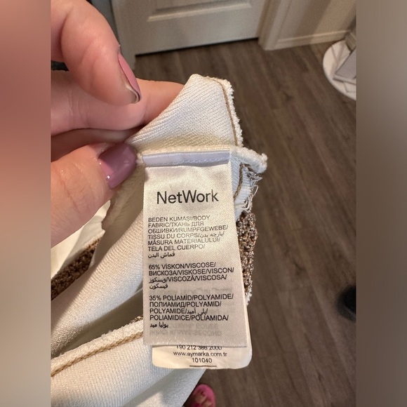 Bronze crochet design high end summer dress - Picture 8 of 8